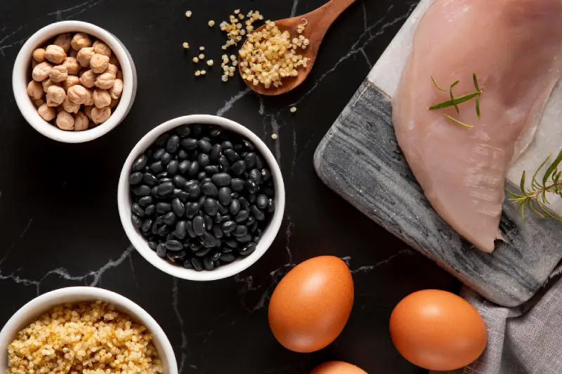 Alimentos con mucha proteína y poca grasa