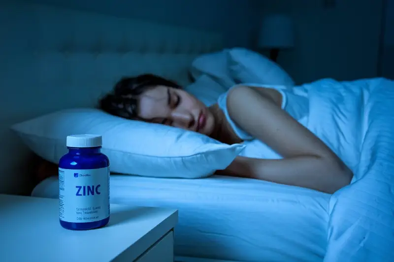 ¿Es bueno tomar zinc antes de dormir?
