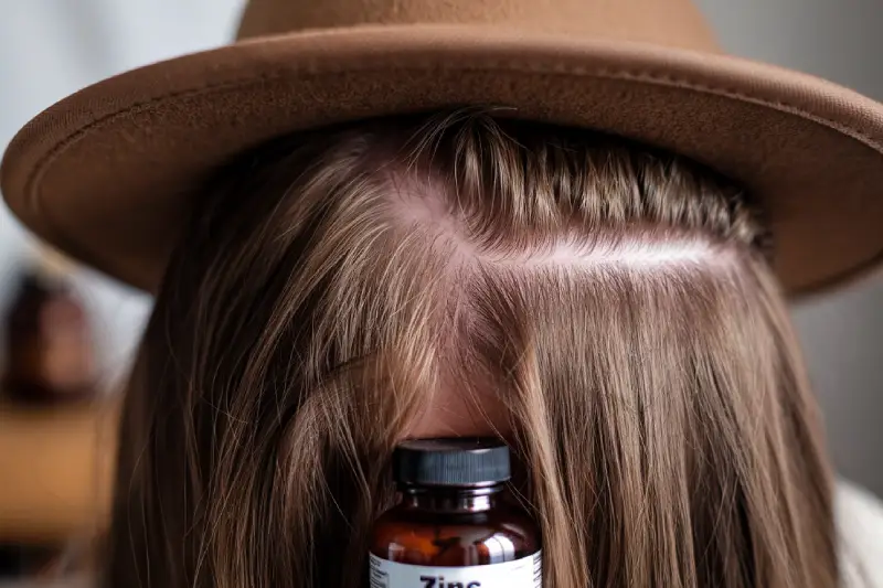 ¿El zinc es bueno para el pelo?