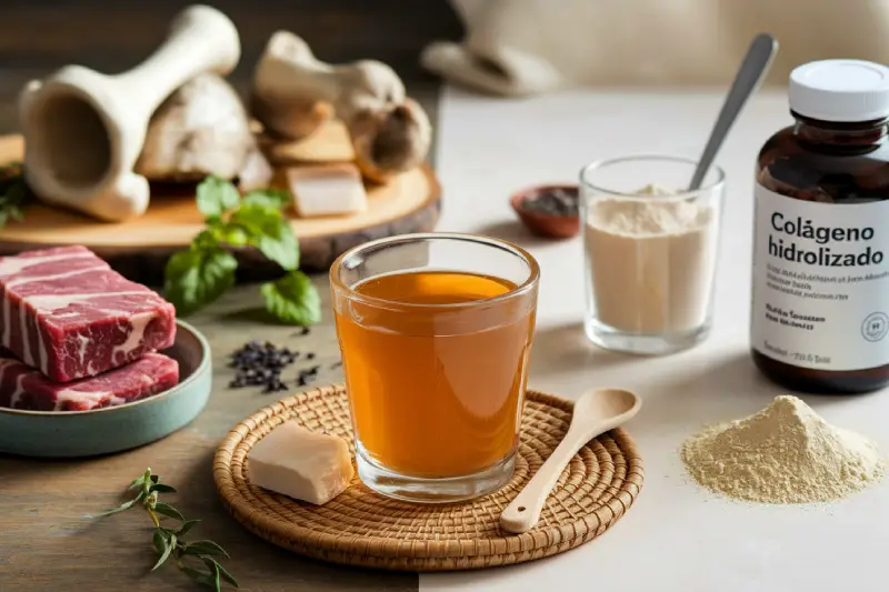 ¿Colágeno hidrolizado o caldo de huesos?