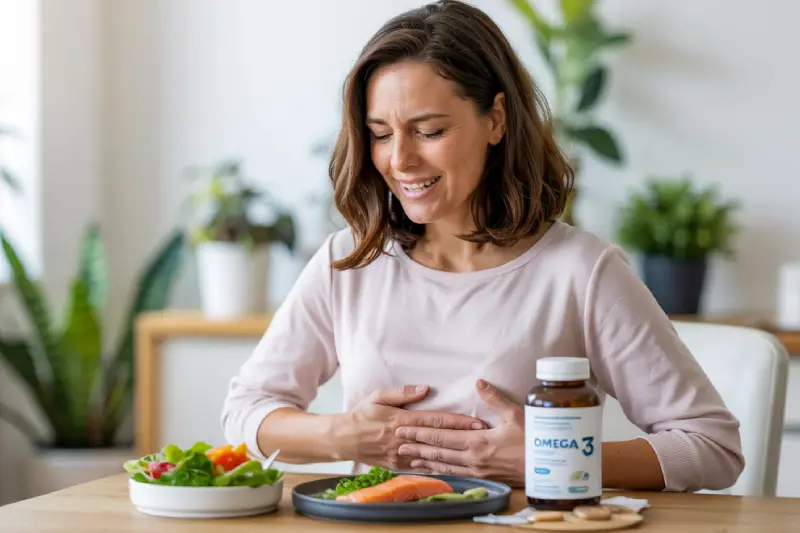 ¿Qué hace el omega 3 para desinflamar el vientre?