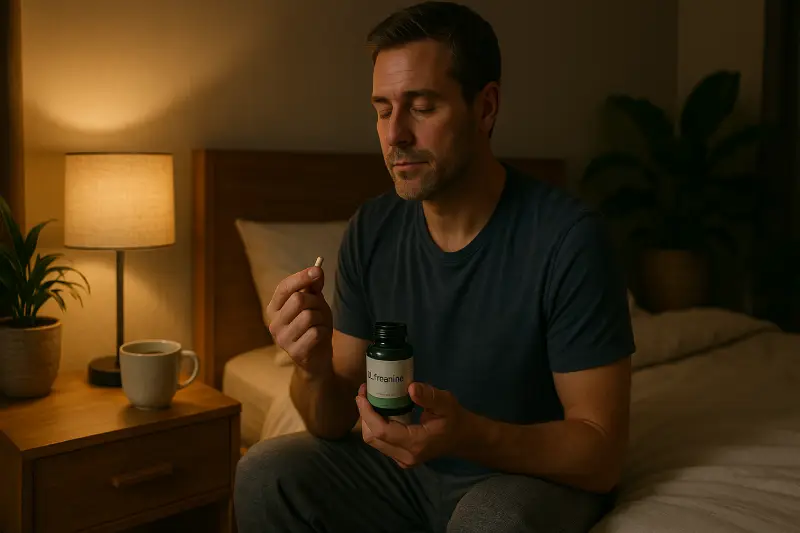 L-teanina para dormir: qué es, cómo funciona y cuándo tomarla