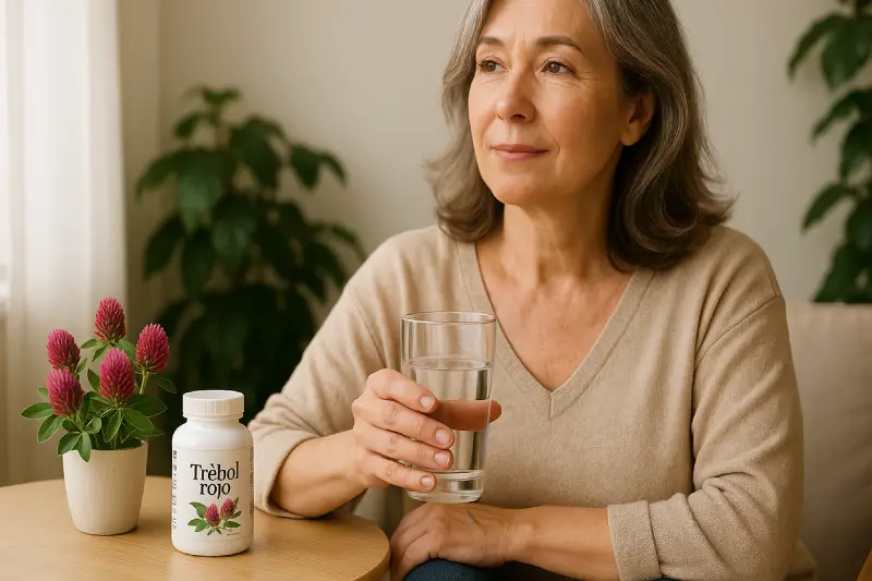 ¿Funciona el trébol rojo para la menopausia?